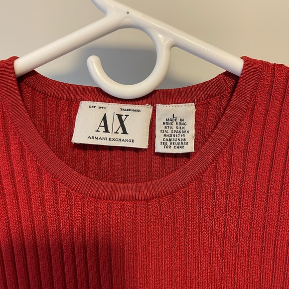 Red Tank Top Armani - Picture 2 of 2